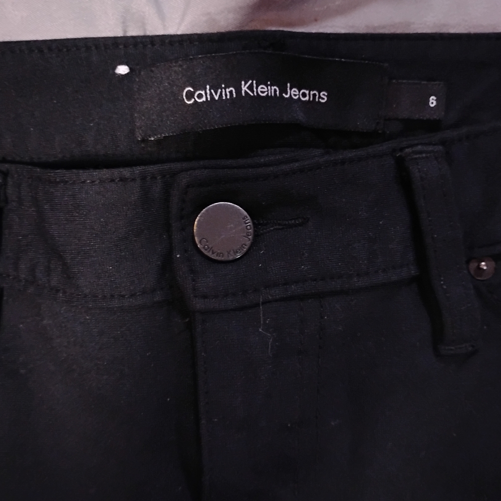 Calvin Klein Women's Black Pants Size 6 - Picture 6 of 9